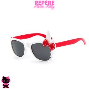 Lunettes de soleil hello kitty my melody blanc et rouge